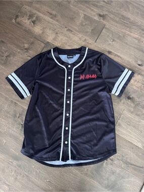 Def Leppard Baseball Jersey NWT
